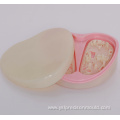 Heart Shape PU Cosmetic Box